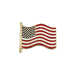 TA2072 - TA2072  |  USA Flag Lapel Pin